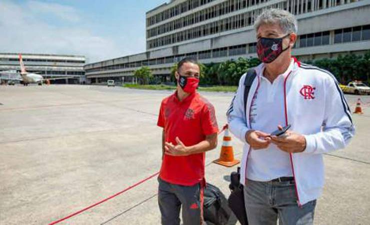 Comentarista do SporTV se surpreende com fase de Michael: 'É o melhor jogador do Flamengo'