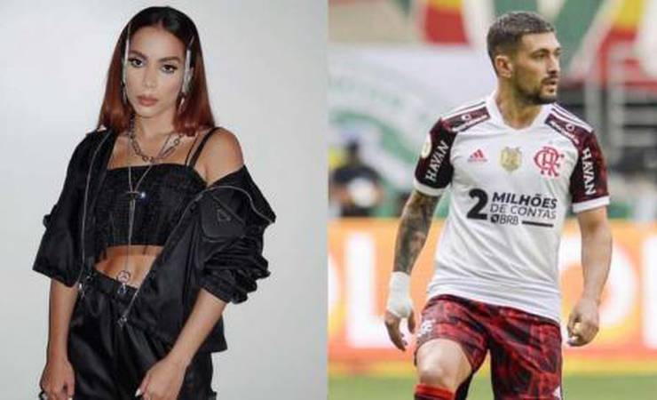 Arrascaeta marca presença em festa na casa da cantora Anitta após o vice na Libertadores