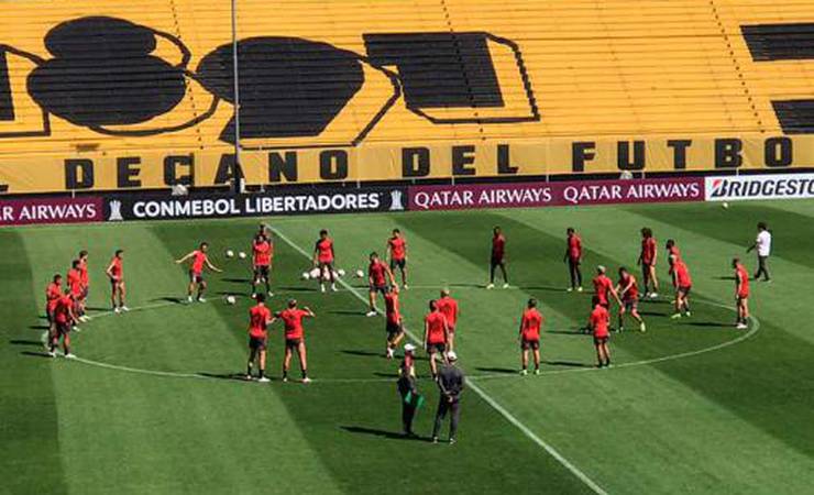 Flamengo encerra preparação e está definido para a final da Libertadores