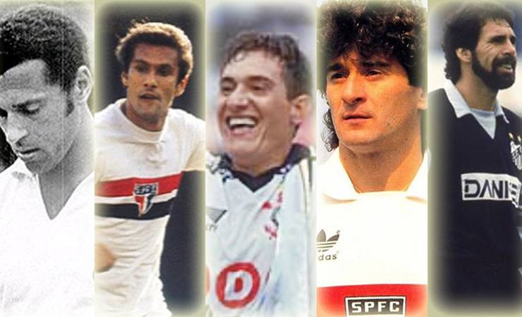 Os cinco maiores gringos do futebol brasileiro
