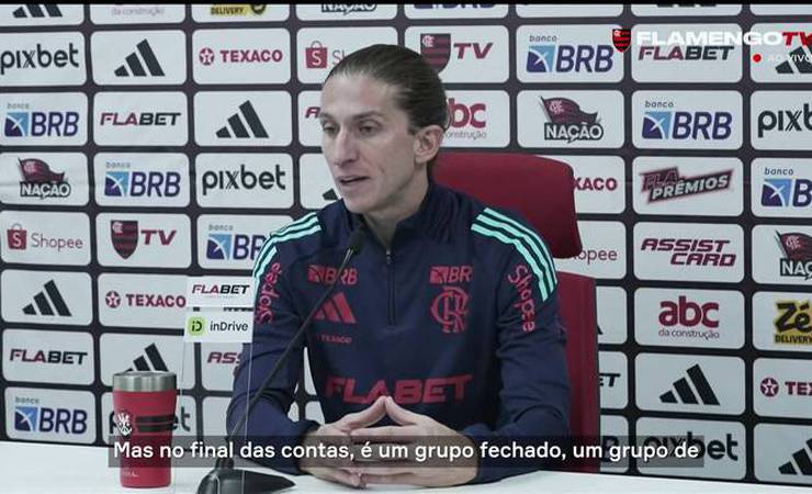 Filipe Luís exalta força de elenco 'blindado' do Flamengo