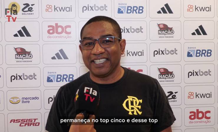 César Sampaio projeta returno do Fla no Brasileirão: 'Não vamos priorizar competição'