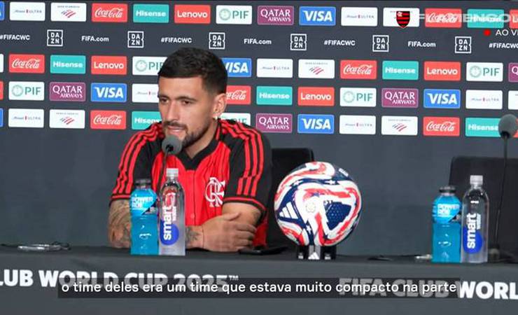 Arrascaeta analisa vitória e projeta Flamengo x Chelsea: “Uma final”