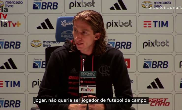 Filipe Luís revela planos como técnico: "O meu estilo é Flamengo"