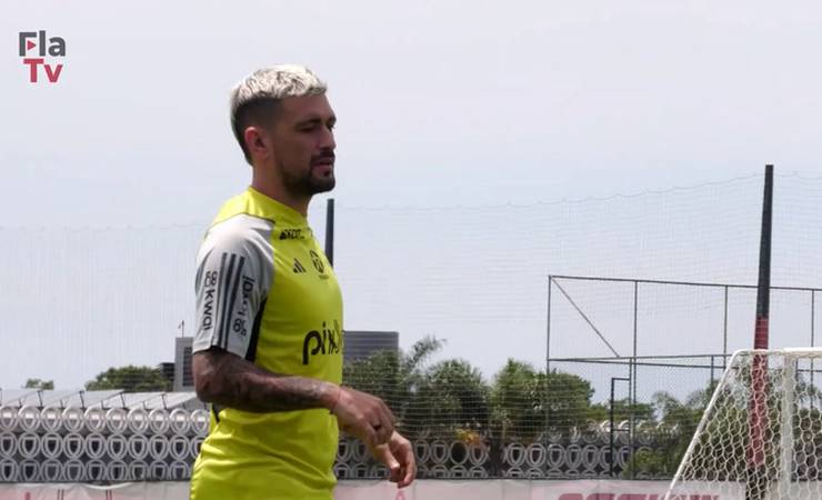 Flamengo encerra preparação para jogo de ida da final da Copa do Brasil