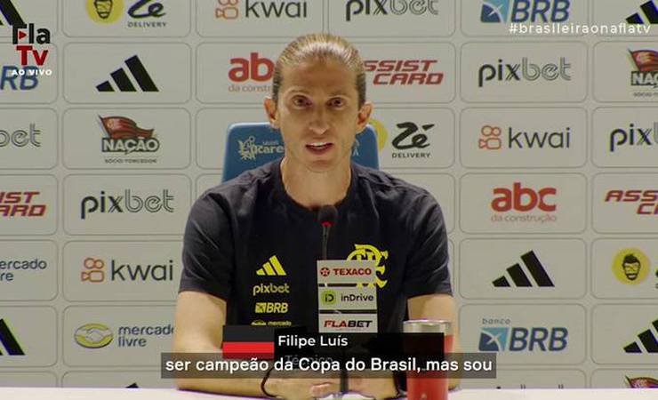 Filipe Luís comenta afastamento de Gabriel Barbosa