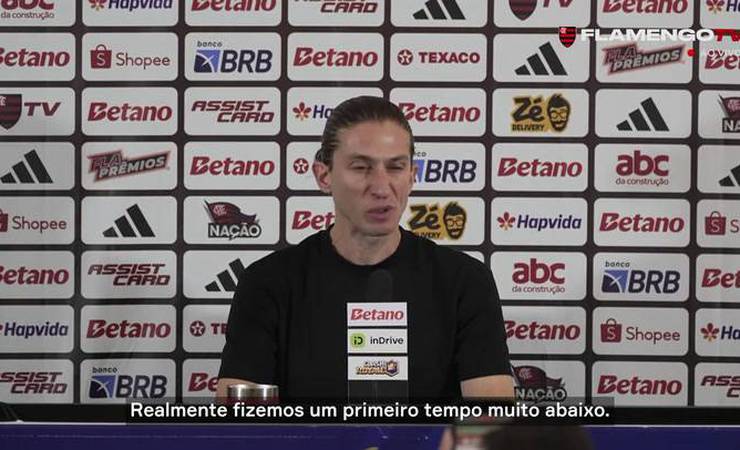 Filipe Luís fala em esquecer erros e focar em 'jogo mais importante do ano'