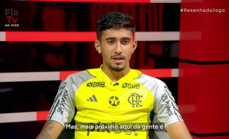 Guilherme Gomes revela inspiração em Neymar, Arrascaeta e Modric