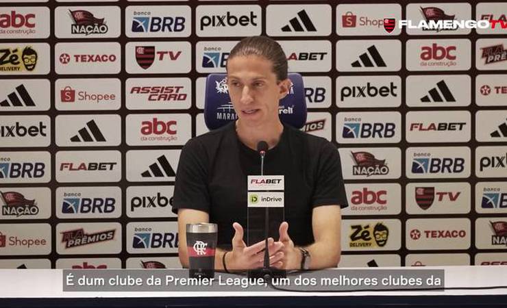 Filipe Luís: 'Paquetá tem lugar em qualquer time do mundo'