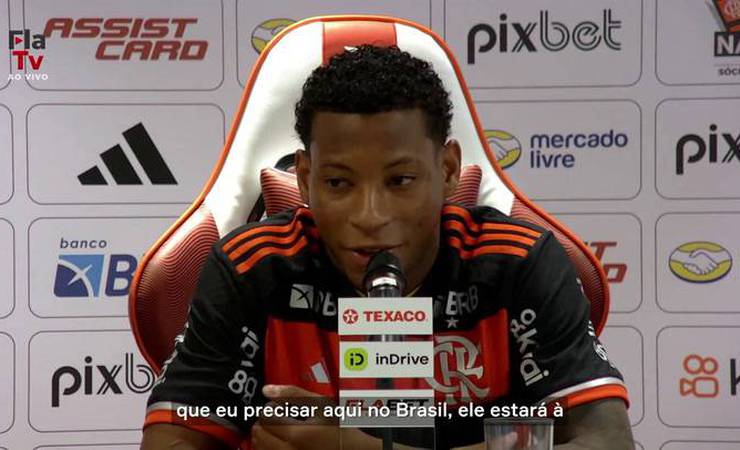 Gonzalo Plata cita Vinicius Jr. como exemplo no Flamengo