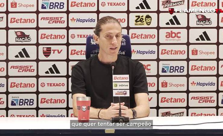 Filipe Luís: 'Esse é um Flamengo que quer fazer história'