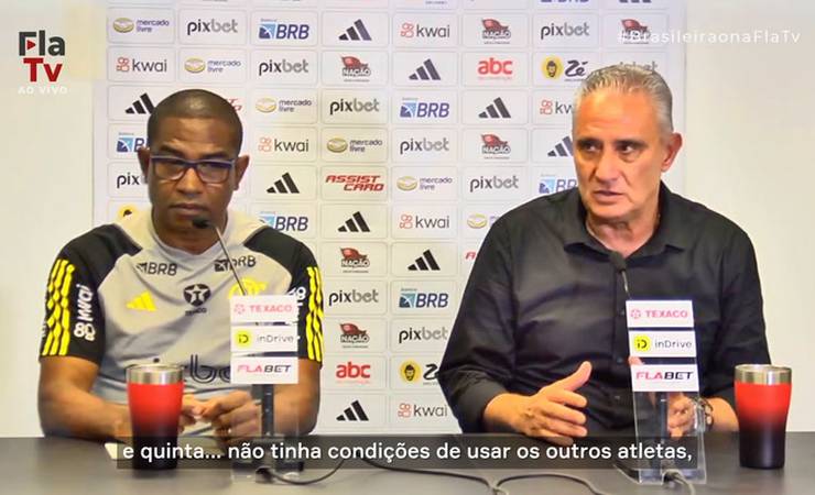 Tite analisa partida no RS: 'O Flamengo jogou, o Grêmio ganhou'