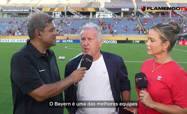 Zico elogia Bayern e brinca: 'Ganhamos o único jogo, estamos em vantagem'