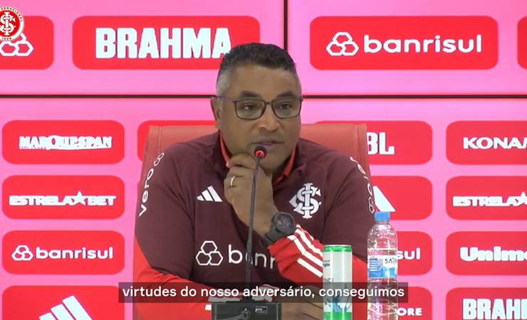 Roger destaca volume de jogo do Inter e escolha por Borré