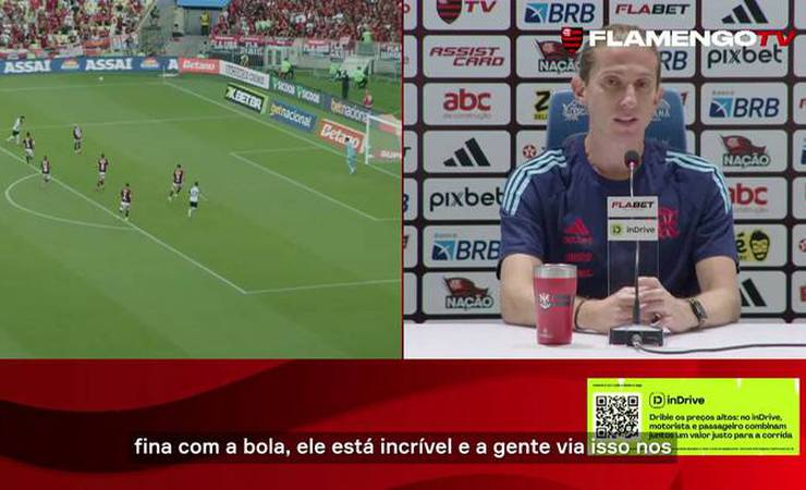 Autor de dois gols, Pedro é elogiado por Filipe Luís: 'Jogador de Copa do Mundo'