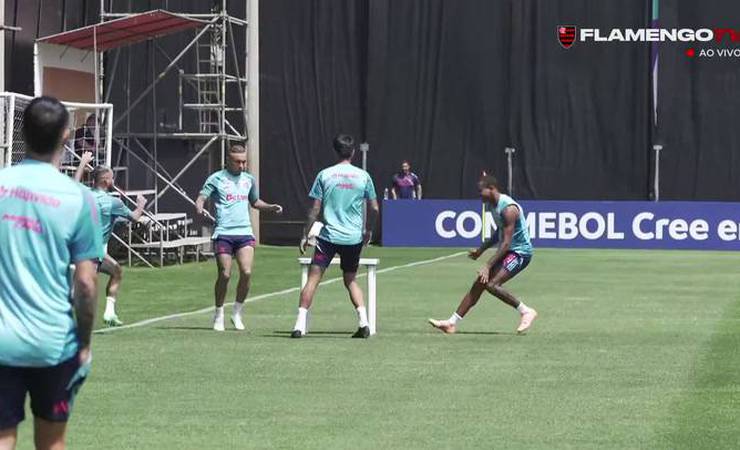 Flamengo finaliza preparação para decisão da Libertadores