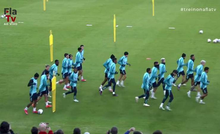 Flamengo faz treino aberto para a torcida nos Estados Unidos