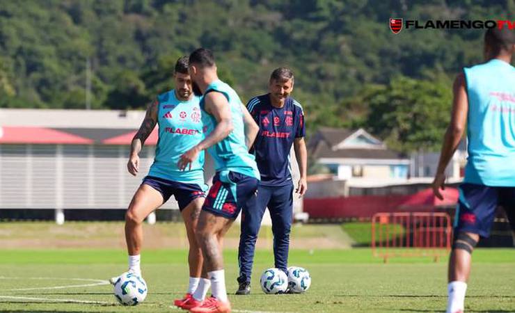 Flamengo intensifica trabalhos com foco no São Paulo pelo Brasileirão