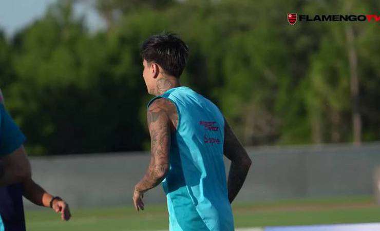 Flamengo treina em Orlando para confronto contra o Bayern
