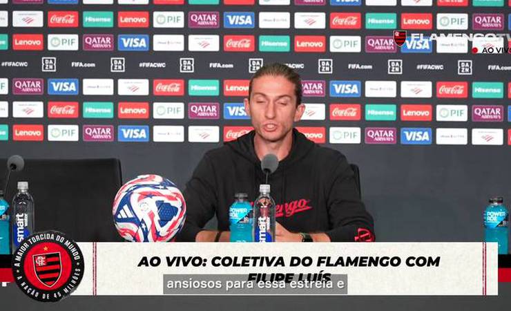 Filipe Luís: 'Vamos poder medir o nível que estamos perante ao mundo'