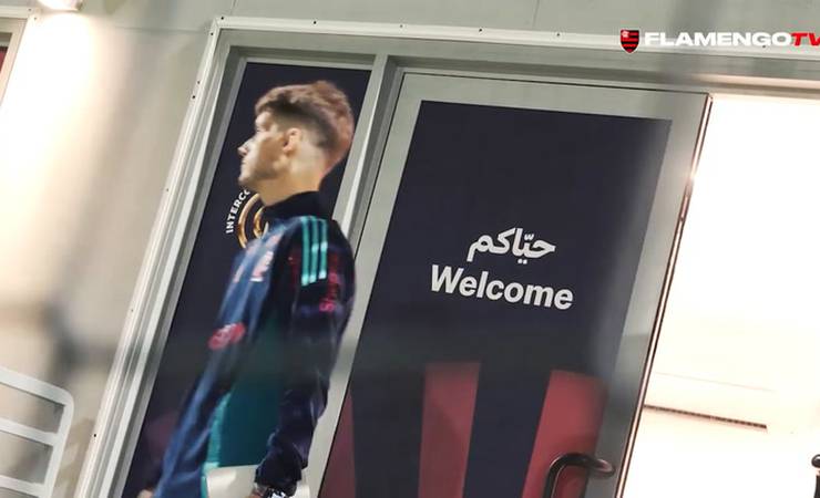 Flamengo treina no Catar para Copa Intercontinental