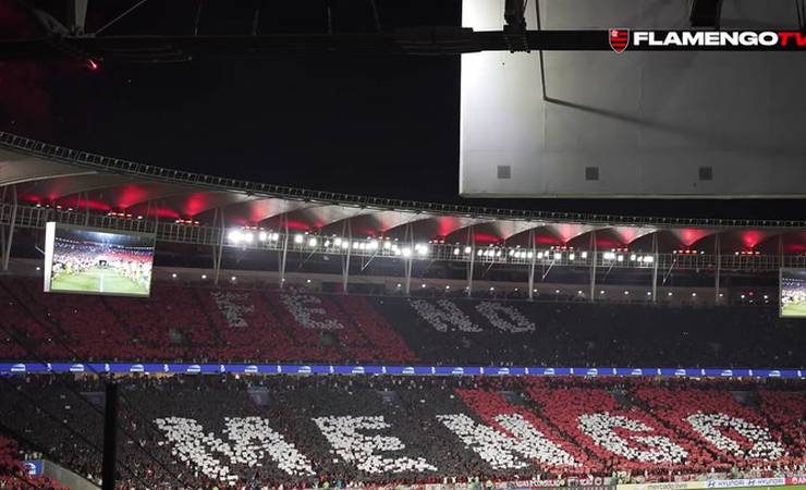 Bastidores da vitória do Flamengo sobre o Racing no Maracanã