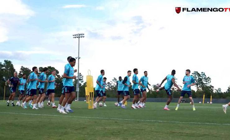 Flamengo treina de olho no Bayern de Munique pela Copa do Mundo