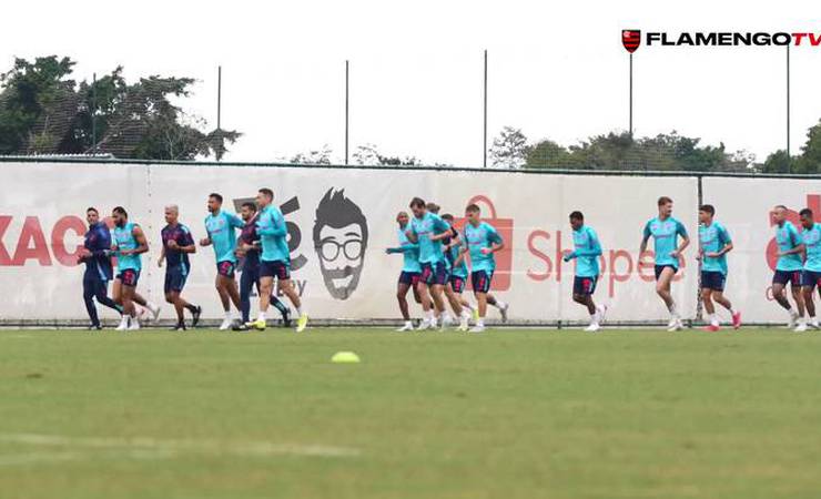 Flamengo se prepara pra sequência de jogos em julho