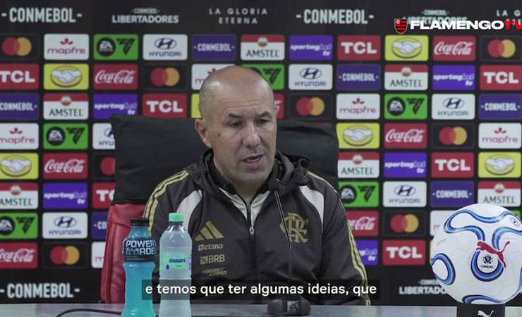 Jardim comenta estratégia do Flamengo na altitude e favoritismo ao título