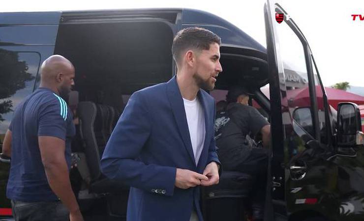 O primeiro dia de Jorginho no Flamengo