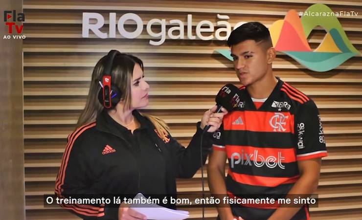 Alcaraz chega ao Rio e se coloca à disposição: 'Me sinto muito bem, pronto para jogar'