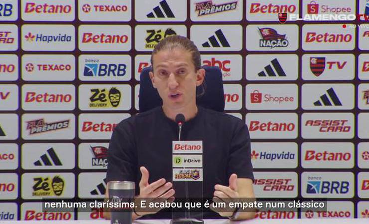 Filipe Luís: 'Resultado que nos deixa triste, mas absolutamente normal'