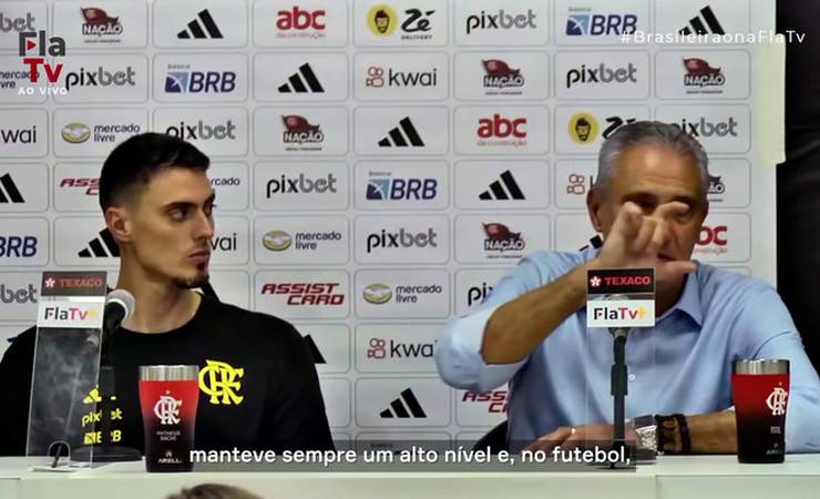 Tite parabeniza Botafogo, mas declara: 'O Flamengo não pode perder por 4 a 1'