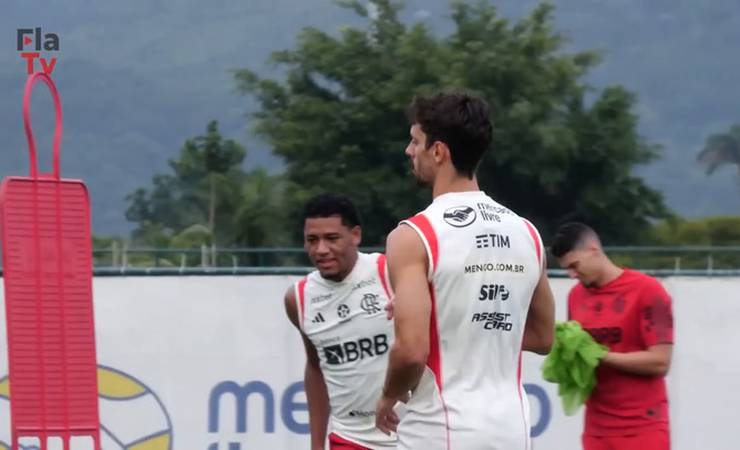 Flamengo treina para “decisão” contra o Atlético-MG no Brasileirão