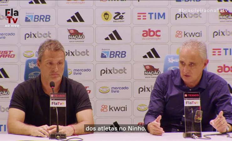 Após gol de Lorran, Tite exalta processo de formação da base do Flamengo