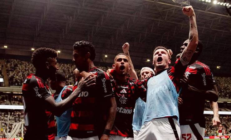 Empate tenso! Flamengo segura 1 a 1 com Atlético-MG e foca na final da Libertadores