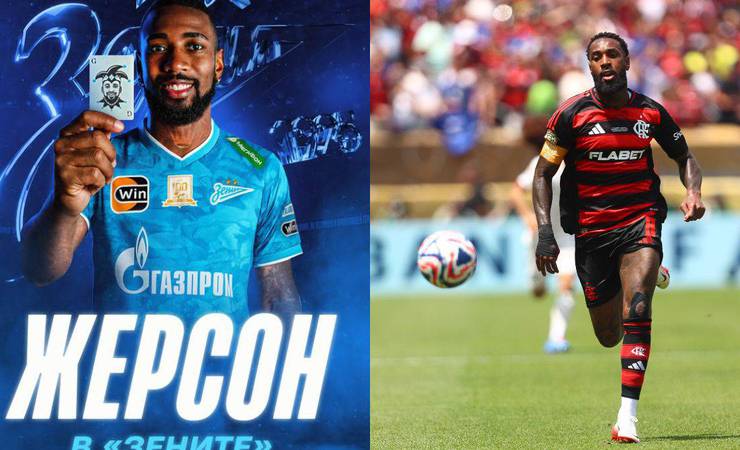 Danil Krugovoy critica desempenho de Gerson no Zenit em comparação ao Flamengo