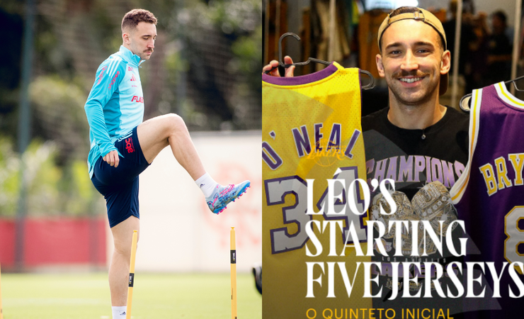 Léo Ortiz monta time ideal da história do Los Angeles Lakers e revela paixão pelo basquete
