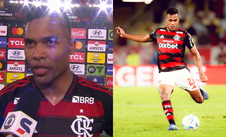 Alex Sandro retorna ao Flamengo e destaca importância do duelo contra o Estudiantes