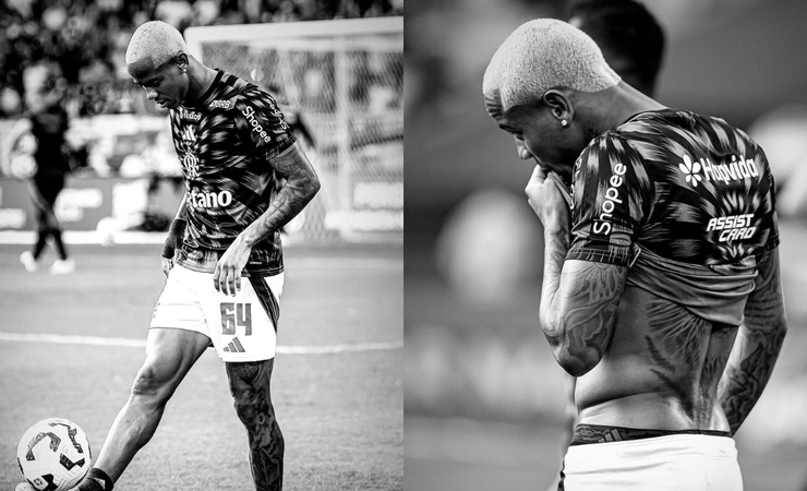 Wallace Yan desabafa sobre falta de oportunidades após empate do Flamengo com o Vasco