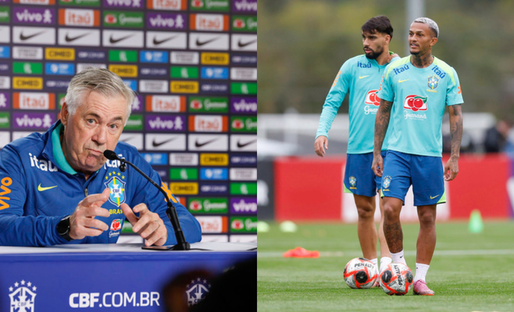 Ancelotti destaca Paquetá como opção para substituir Casemiro na Seleção contra a Bolívia