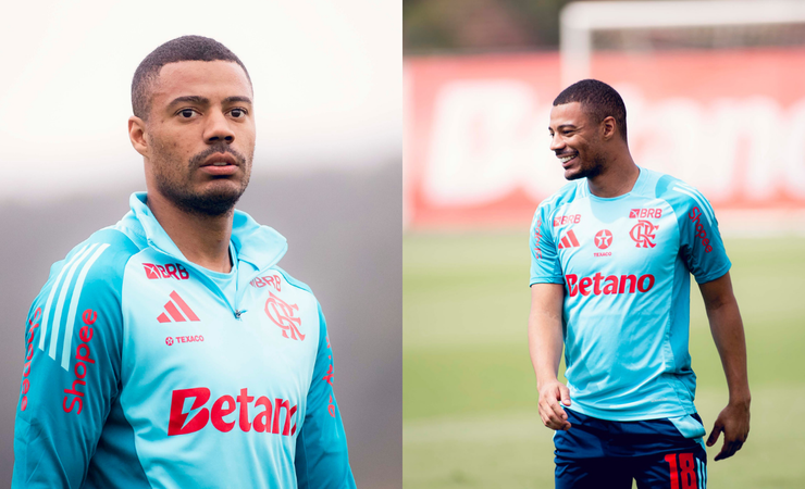 De La Cruz intensifica treinamento e pode ser titular do Flamengo contra o Juventude
