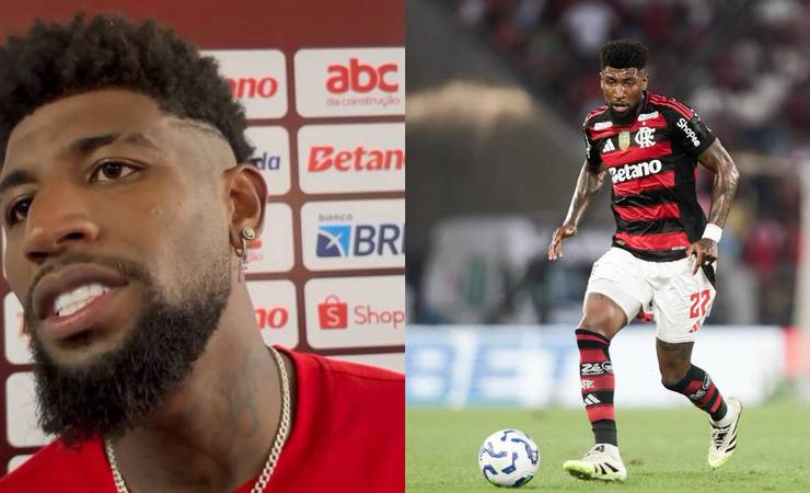 Emerson Royal comenta passagem pelo Milan e foca na disputa com Varela no Flamengo