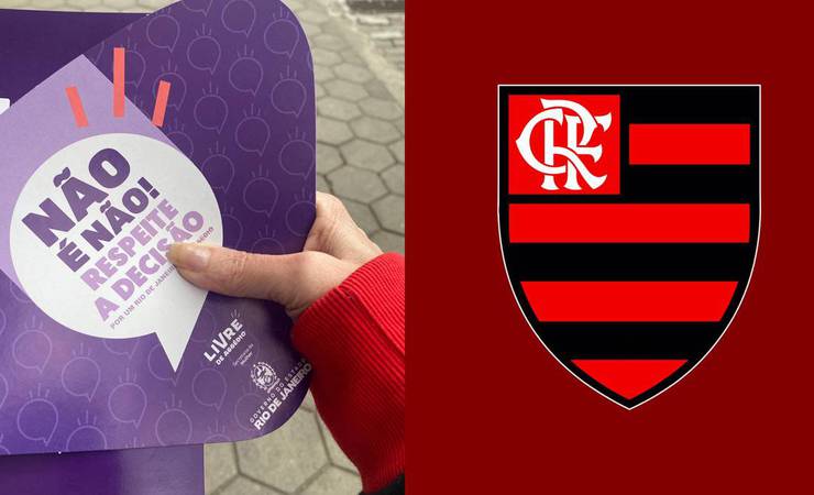 Flamengo e torcidas organizadas promovem ação histórica contra a violência de gênero