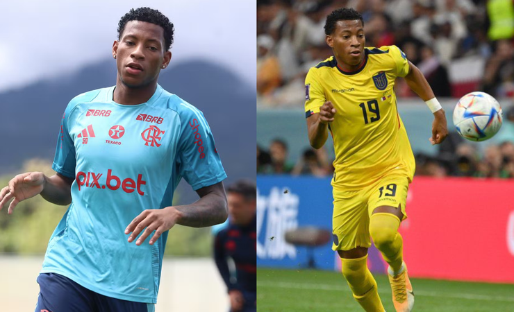 Gonzalo Plata é convocado para amistosos da Seleção do Equador e desfalca Flamengo