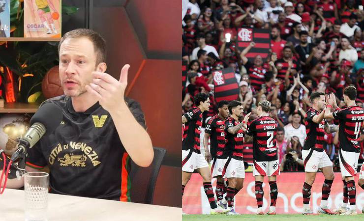 Tiago Leifert critica torcida do Flamengo por reações a narrações equilibradas