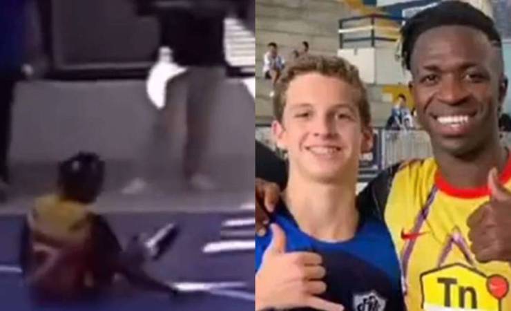 Flamengo contrata Marcelo Portela, jovem que deixou Vinícius Júnior no chão em drible viral