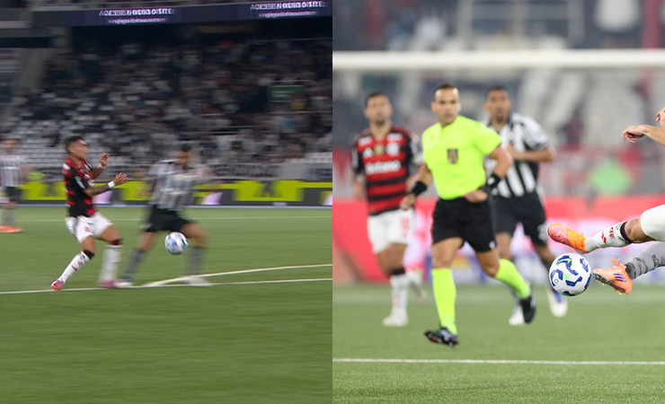 Áudio do VAR revela polêmica sobre pisão em Luiz Araújo e gera críticas de jogadores do Flamengo