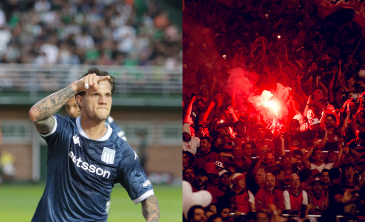 Bruno Zuculini destaca foco do Racing na semifinal da Libertadores contra o Flamengo