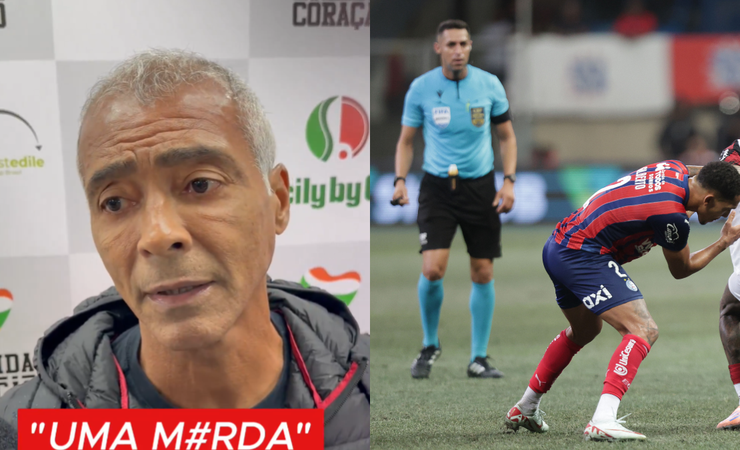 Romário critica arbitragem 'vergonhosa' e propõe profissionalização no Senado